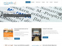 micado-migration.de Webseite Vorschau