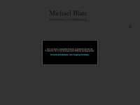 michael-blatz.de Webseite Vorschau