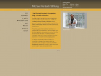 michael-horbach-stiftung.de Webseite Vorschau