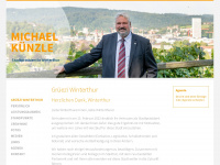 michael-kuenzle.ch Webseite Vorschau
