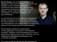 michaelwagner.ch Webseite Vorschau