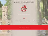 michel-pfannebecker.de Webseite Vorschau