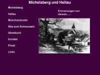 michelsberg-heltau.de Webseite Vorschau