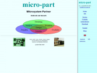 micro-part.de Webseite Vorschau