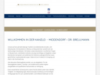 middendorf-drbreulmann.de Webseite Vorschau