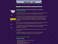 miecon.de Webseite Vorschau