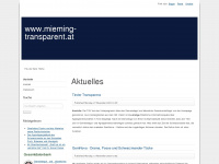 mieming-transparent.at Webseite Vorschau