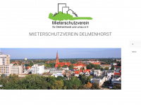mieterschutzverein-delmenhorst.de Webseite Vorschau