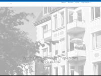 mieterverein-wbk.de Webseite Vorschau