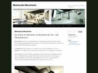 mietstudio-mannheim.de Webseite Vorschau