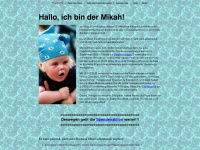 mikah-will-zu-den-delphinen.de Webseite Vorschau