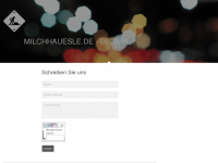 milchhaeusle.de Webseite Vorschau