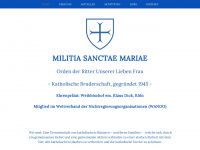Militia-sanctae-mariae.de