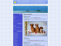 milkyway.at Webseite Vorschau
