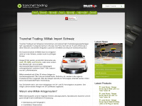 tranchet-trading.com Webseite Vorschau
