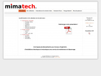 mimatech.ch Webseite Vorschau