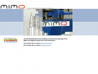 mimo-cnc.at Webseite Vorschau