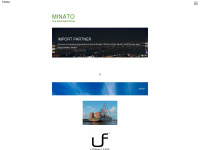 minato.ch Webseite Vorschau
