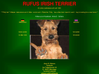 rufus-irish-terrier.de Webseite Vorschau