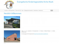arche-noah-hoesbach.de Webseite Vorschau