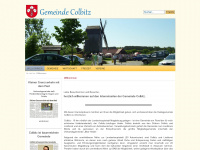 gemeinde-colbitz.de Webseite Vorschau