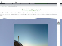 grainau.de Webseite Vorschau