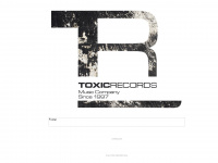 toxic-records.com Webseite Vorschau