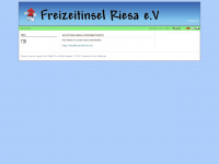 freizeitinsel-riesa.de Webseite Vorschau