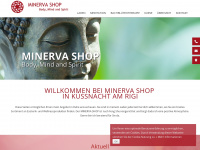 minerva-shop.ch Webseite Vorschau