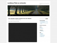 landhauszuverkaufen.wordpress.com Webseite Vorschau