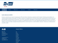 mipec.ch Webseite Vorschau