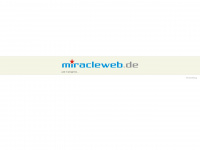 miracleweb.de Webseite Vorschau
