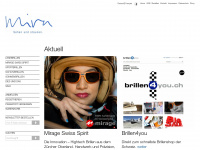 miraoptik.ch Webseite Vorschau