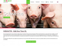 miravit.de Webseite Vorschau