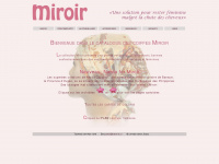 miroir-m.ch Webseite Vorschau