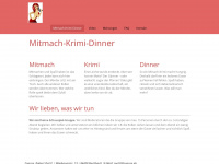 mitmach-krimi-dinner.de Webseite Vorschau