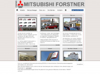 mitsubishi-forstner.at Webseite Vorschau