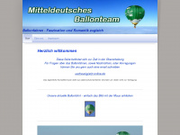 mitteldeutsches-ballonteam.de Webseite Vorschau