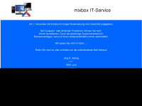 mixbox.ch Webseite Vorschau