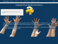 mixedvolleyball.ch Webseite Vorschau