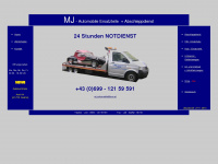mj-automobile.at Webseite Vorschau