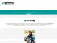 mj-consulting.de Webseite Vorschau