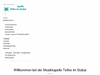 mk-telfes.at Webseite Vorschau