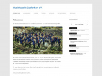 mk-zepfenhan.de Webseite Vorschau