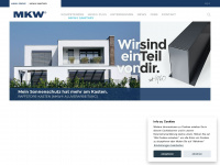 mkw.at Webseite Vorschau