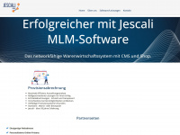 mlm-software.de Webseite Vorschau