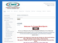 cruisermotorsports.com Webseite Vorschau