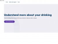drinkaware.co.uk Webseite Vorschau