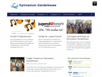 gymnasium-ganderkesee.de Webseite Vorschau