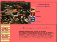 heimatkreis-neumark.de Webseite Vorschau